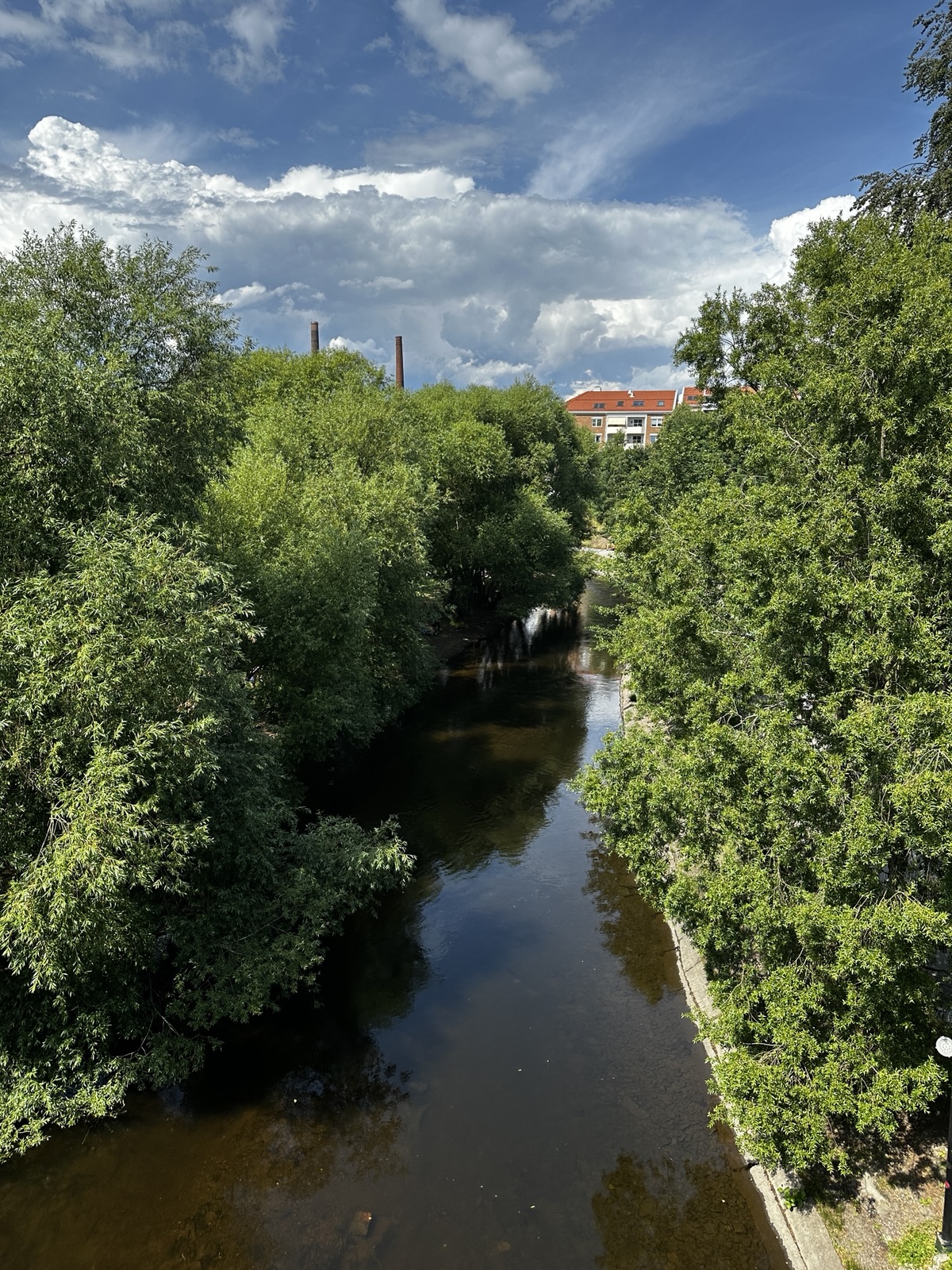 Akerselva, the river that built Grünerløkka. A proper river walk is coming another day